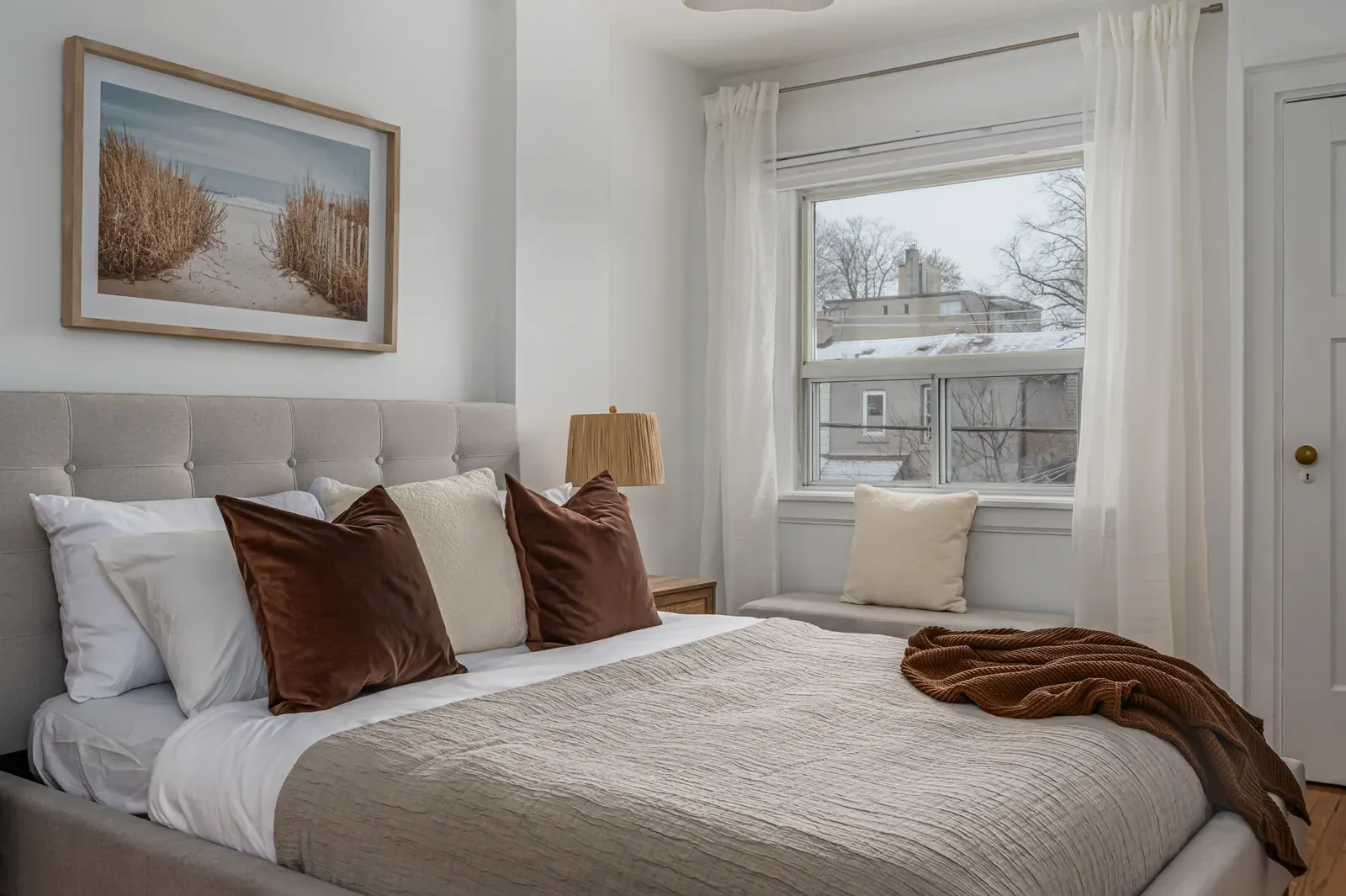 Condo Bedroom Staging