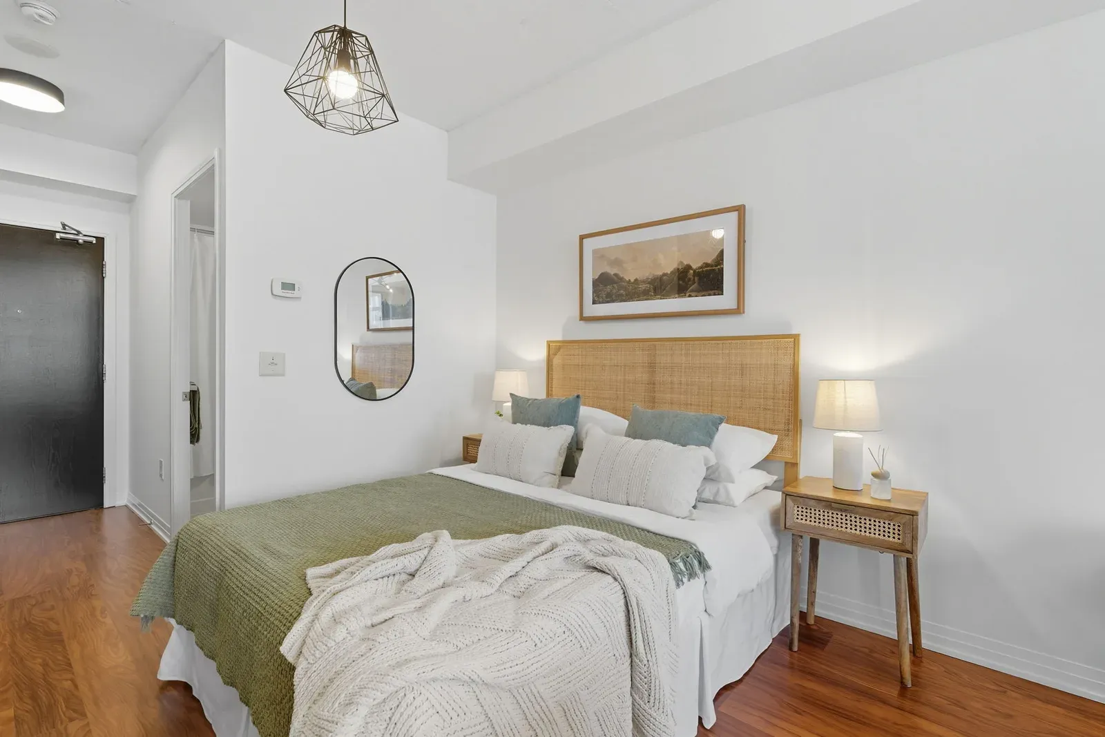 Condo Bedroom Staging