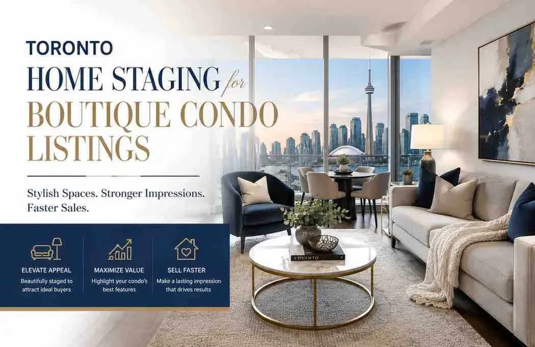 Toronto Home Staging for Boutique Condo Listings