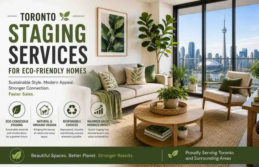 Toronto Staging Services for Eco-Friendly Homes