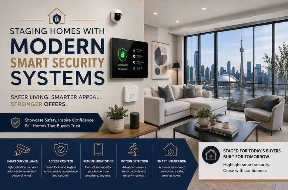 Staging Homes with Modern Smart Security Systems