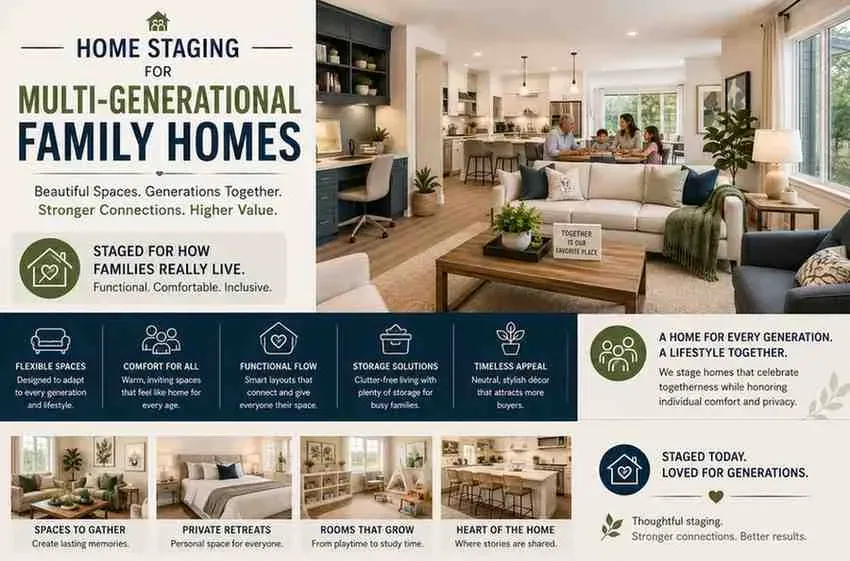 Home Staging for Multi-Generational Family Homes