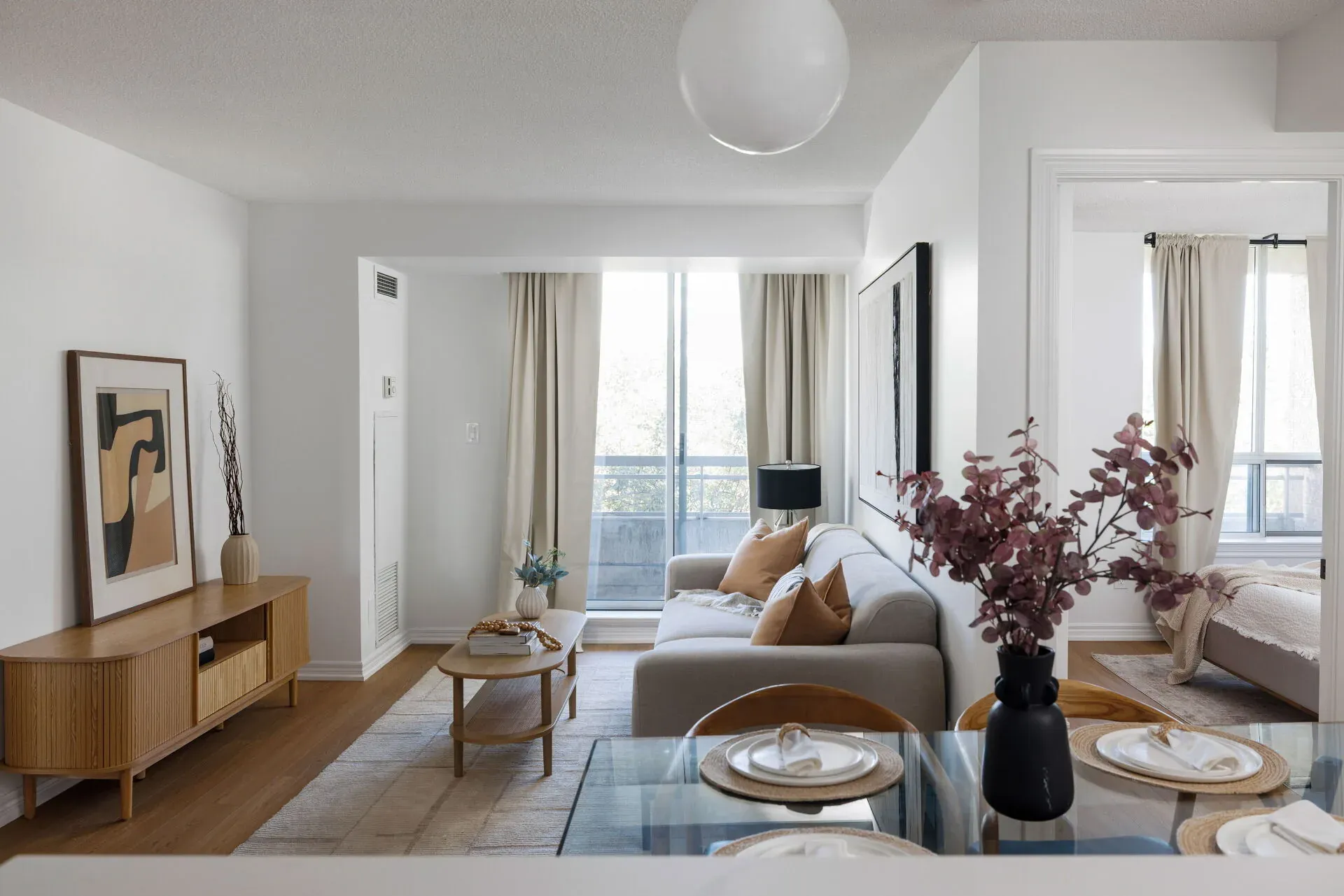 Living Room Staging