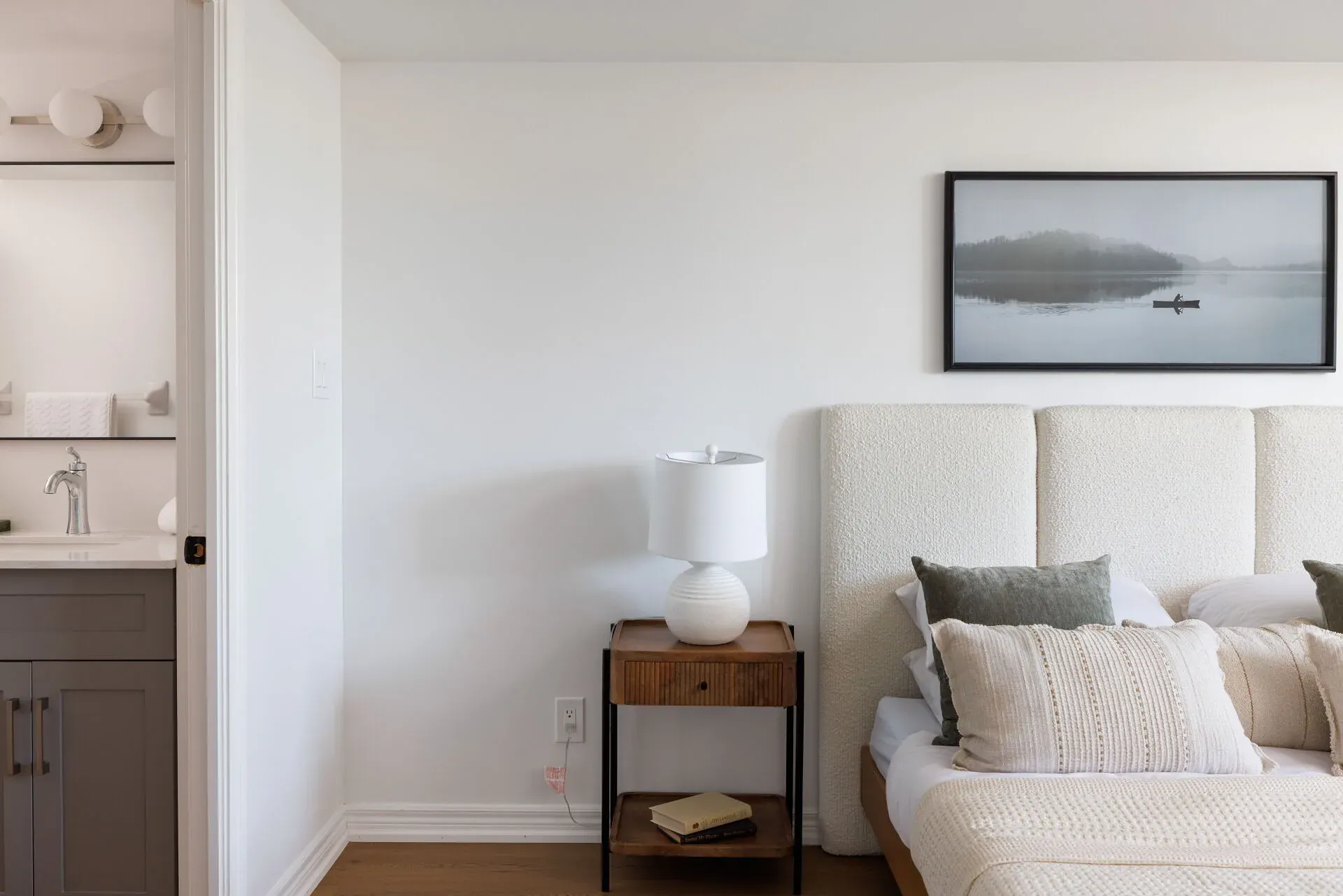 Bedroom staging